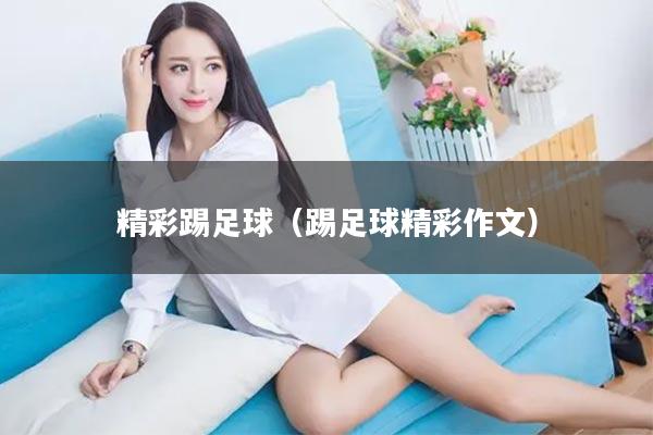 精彩踢足球（踢足球精彩作文）
